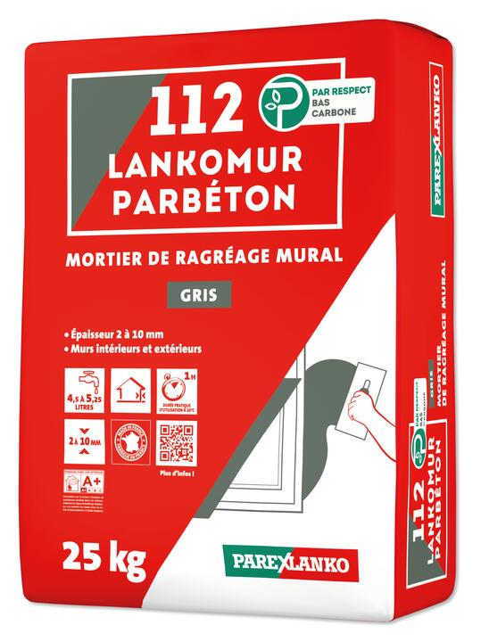 112 LANKOMUR PARBETON GRIS 25KG